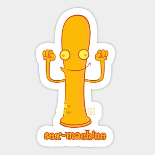 Sex Machine Sticker